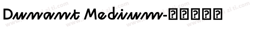 Dunant Medium字体转换
